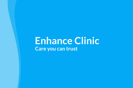 Trustworthy Clinic Services Offer With Slogan Gift Certificate Design Template