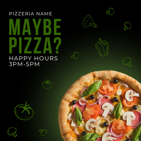 Platilla de diseño Slices of Fresh Appetizing Pizza Instagram