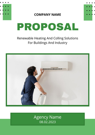 Instalace a údržba systémů HVAC Proposal Šablona návrhu