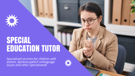 Professional Tutor Services Offer Full HD video Design Template