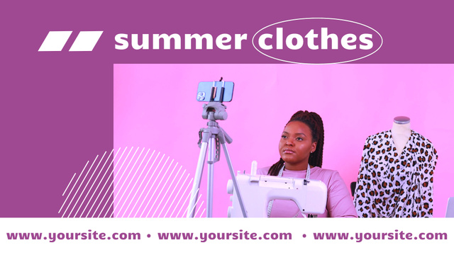 Summer Inclusive Clothes Review Full HD video Πρότυπο σχεδίασης