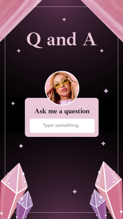 Get To Know Me Quiz Instagram Story Design Template