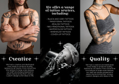 Tattoo Art Studio Offer With Detailed Description