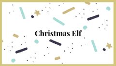 Christmas Elf Service Offer with Cute Illustration