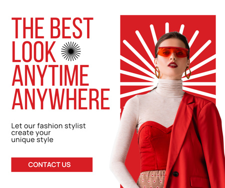 Styling Consultation for Best Look Facebook – шаблон для дизайну