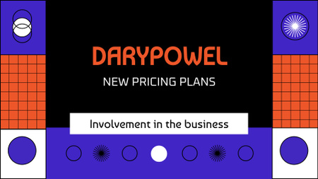 New Pricing Plans Presentation Wide tervezősablon