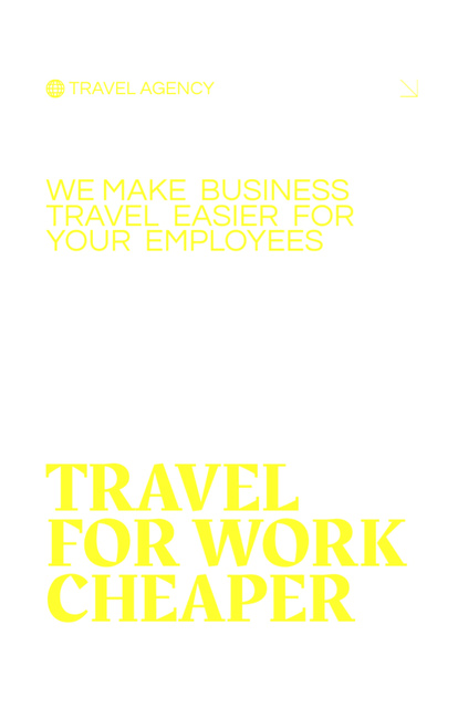 Luxurious Business Trip Assistance Offer Flyer 5.5x8.5in – шаблон для дизайну
