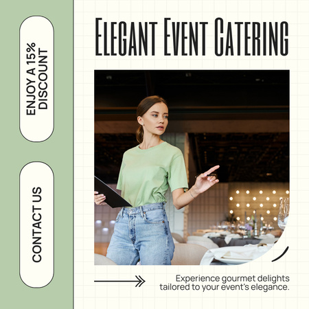 Catering Instagram AD Design Template