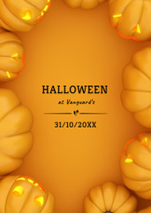 Pumpkin Lanterns For Halloween Holiday Offer