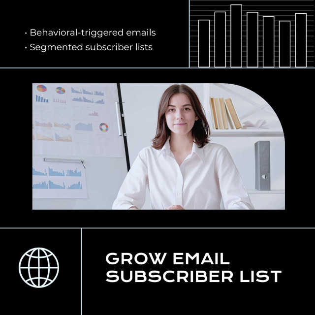 Effective Email Marketing Strategy Offer Animated Post tervezősablon