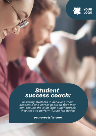 Tutor Services for Success Poster Design Template