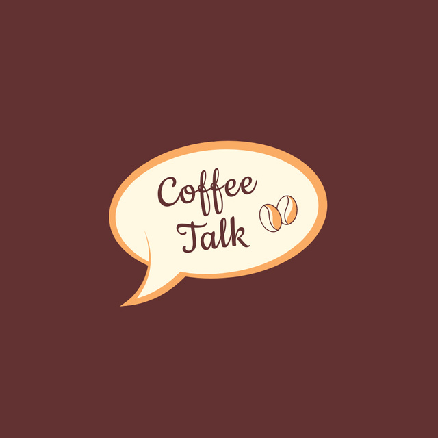 Plantilla de diseño de Coffee Shop Ad with Beans Logo 