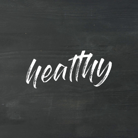 Health Inspiration with Wooden Texture Animated Post Design Template