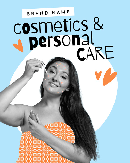 Personal Beauty Care Routine Poster 16x20in Šablona návrhu