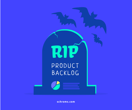 Template di design Funny Joke about Product Backlog Facebook