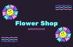 Flower Shop Deep Purple