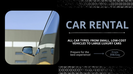 Car Rental Service With Daily Price Full HD video Design Template