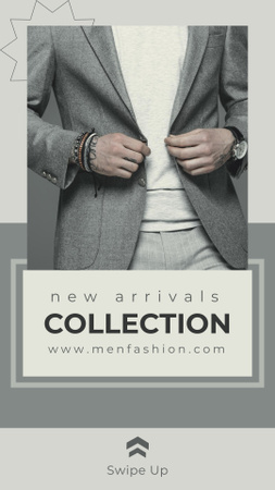 New Arrivals Collection Instagram Story Design Template