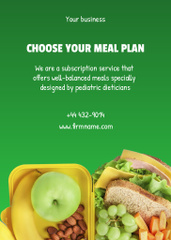 Ad of Best Kids Meal Delivery Service
