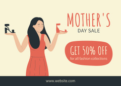 Sale of Shoes on Mother's Day
