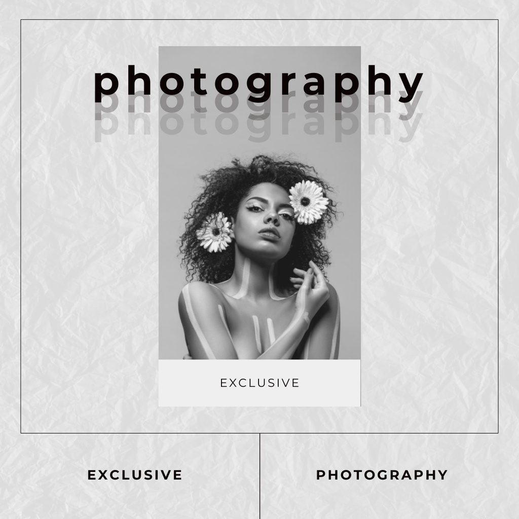 Exclusive Photography Service Offer Instagram Design Template