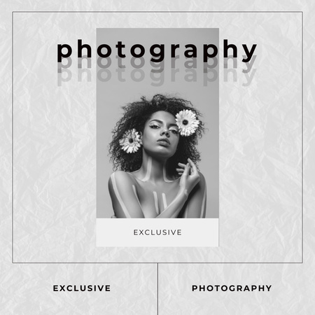 Plantilla de diseño de Exclusive Photography Service Offer Instagram 