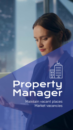 Highly Professional Property Manager Services Offer TikTok Video Design Template