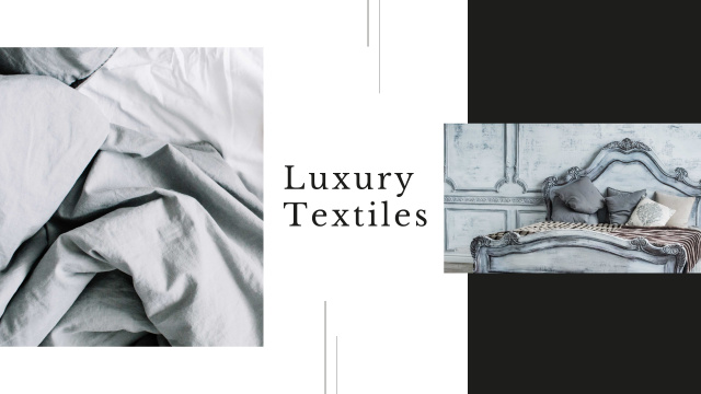 Luxury Classic Textile for Bedroom Youtube Tasarım Şablonu