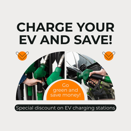 Megfizethető üzemanyag-lehetőségek a benzinkutaknál Instagram AD tervezősablon