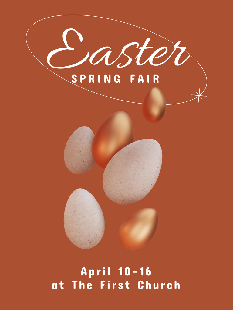 Template di design Join us for an Easter Holiday Celebration to Remember Poster US