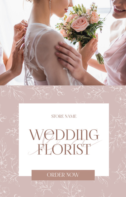 Plantilla de diseño de Wedding Florist Proposal IGTV Cover 