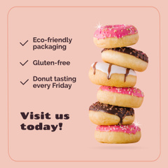Gluten-Free Donuts Promo Offer In Shop