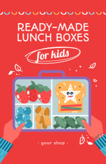 Affordable School Food In Boxes Digital Promotion
