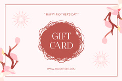 Mother's Day Offer with Spring Twigs