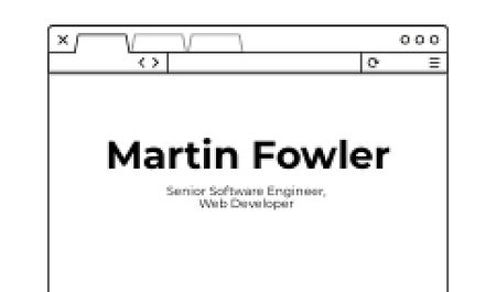 Software Engineer Services Business card Šablona návrhu