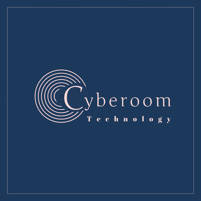 Ontwerpsjabloon van Logo 1080x1080px van Cyberoom Technology Business Logo
