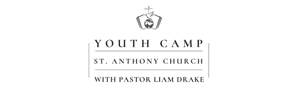 Youth religion camp of St. Anthony Church Email header Design Template