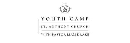 Youth religion camp of St. Anthony Church Email header Πρότυπο σχεδίασης