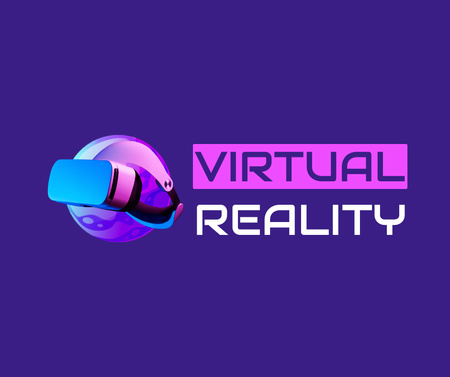 Virtual Reality World Facebook – шаблон для дизайна