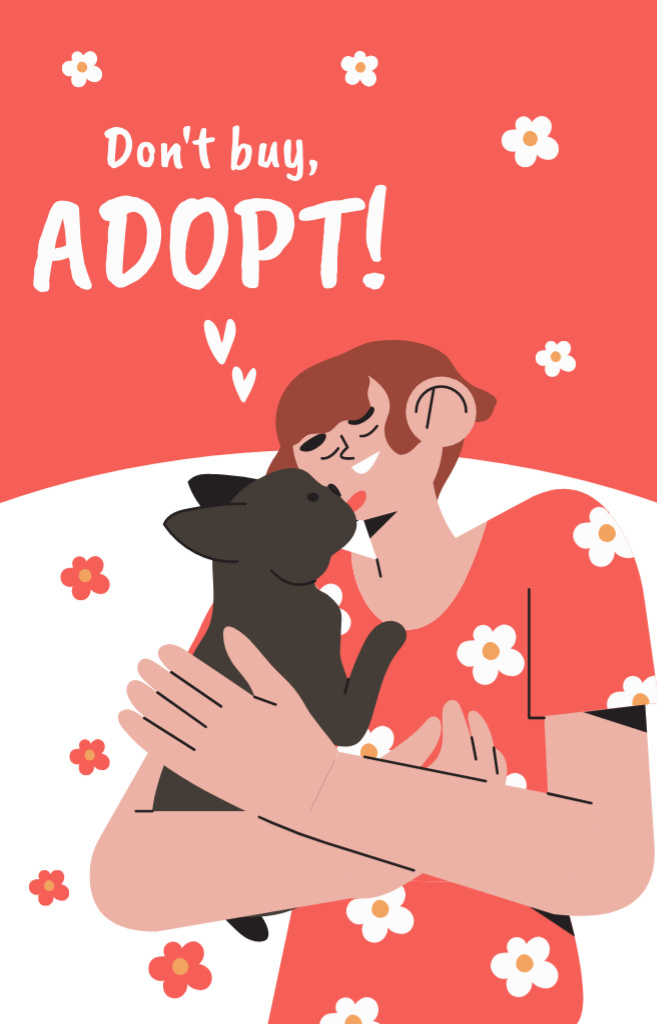 Modèle de visuel Animals Adoption Promotion - IGTV Cover