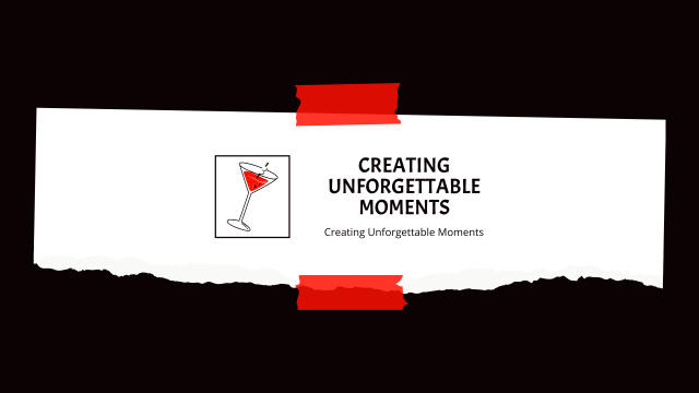 Event Planning with. Creating Unforgettable Moments Youtubeデザインテンプレート