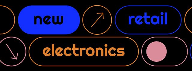 Designvorlage Electronics Sale Offer für Facebook Video cover