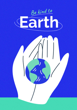 Szablon projektu Planet Care Awareness Poster