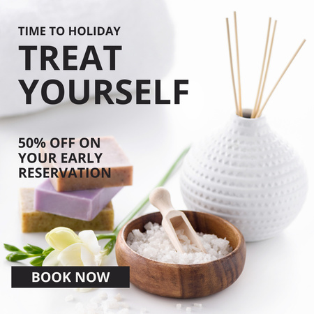 Special Offers for Spa Retreat Instagram Design Template