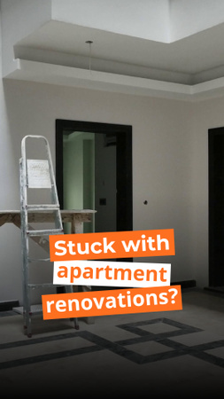 Apartment Renovation And Free Consultation From Architects TikTok Video Design Template