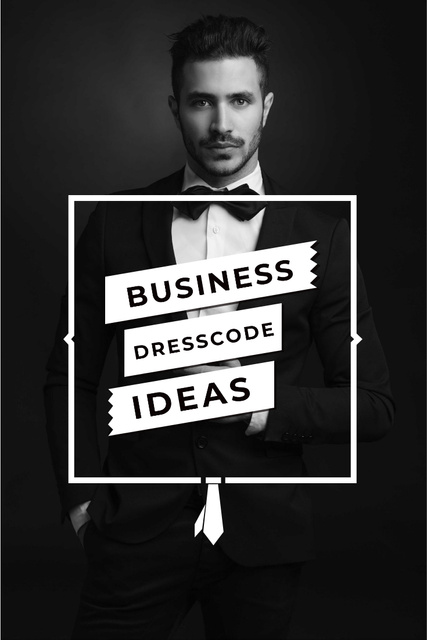 Designvorlage Business dresscode ideas für Pinterest