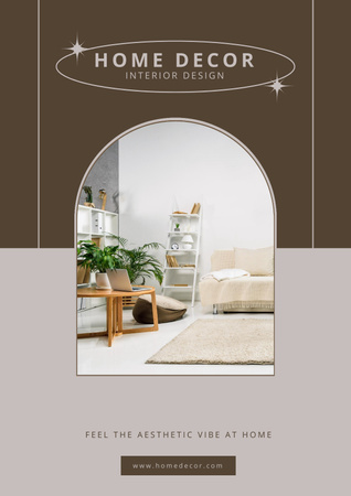 Modèle de visuel Home Decor Services - Poster