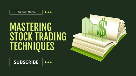 Platilla de diseño Stock Trading Technique Workshops at Markets Youtube Thumbnail