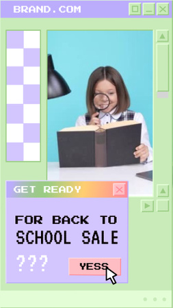Modèle de visuel Back to School Special Offer - TikTok Video