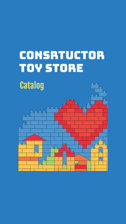Construction Toys Store Offer Instagram Story Design Template